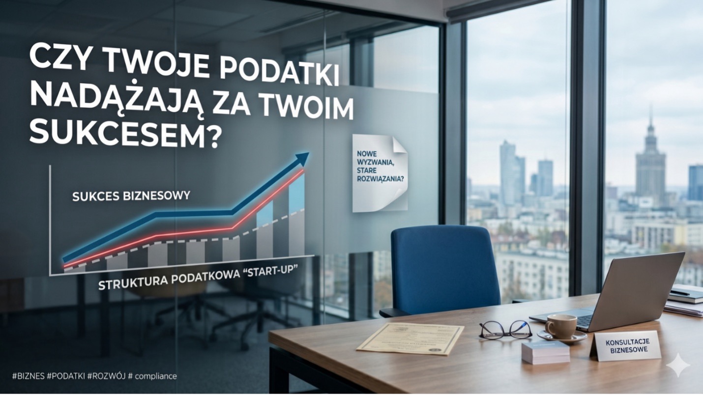 Czy Twoje podatki nadążają za Twoim sukcesem?